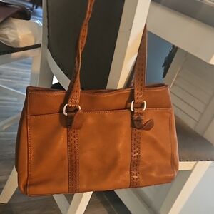 Brown Leather FOSSIL  Shoulder Bag
